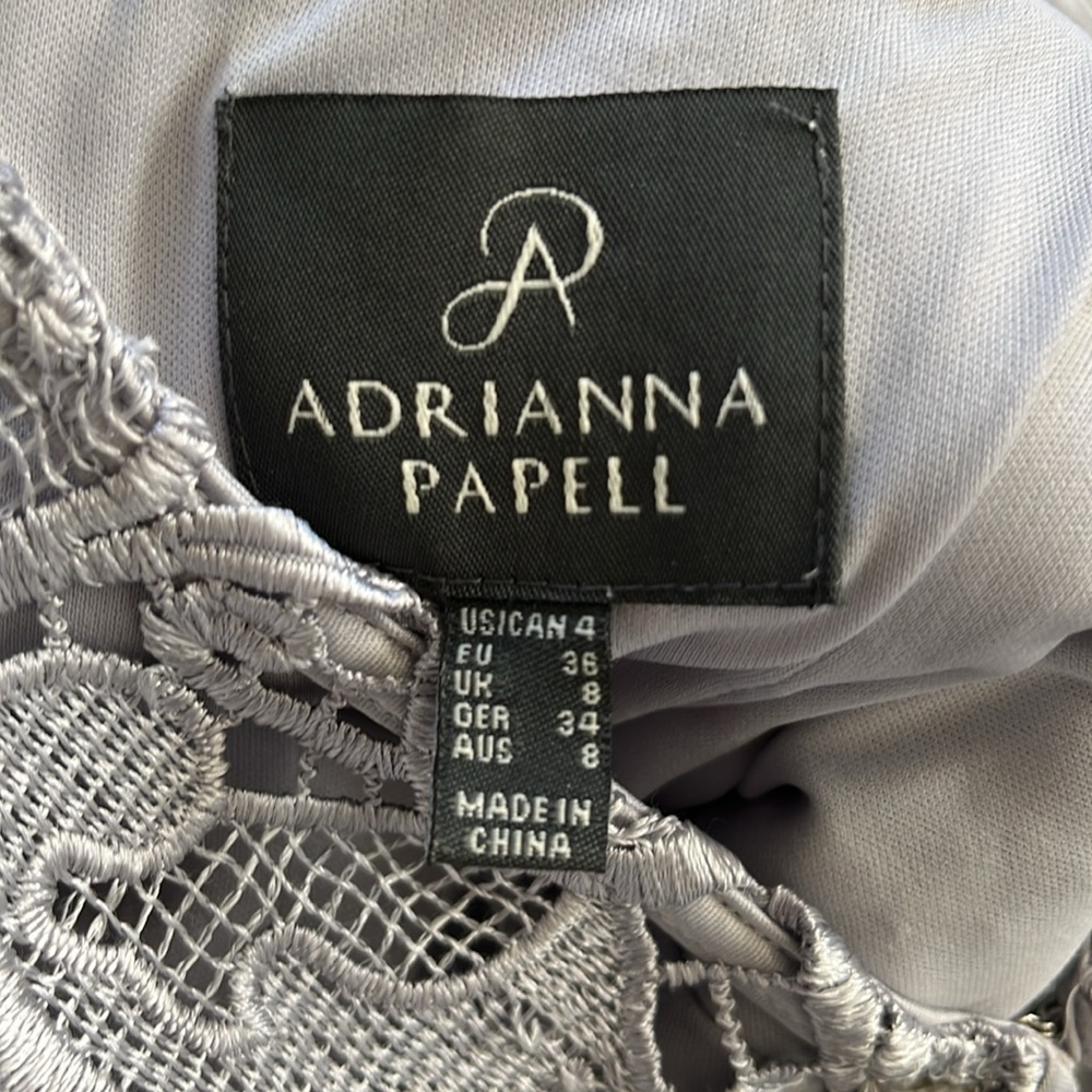 Adrianna Papell Lace Sheath Dress - Picture 3 of 12